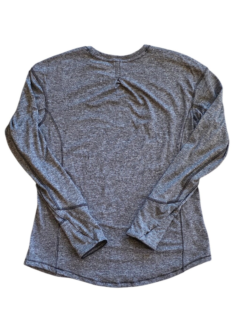 Avia Medium NWT Gray  Long Sleeve Brushed Running Athletic Shirt - Picture 5 of 9